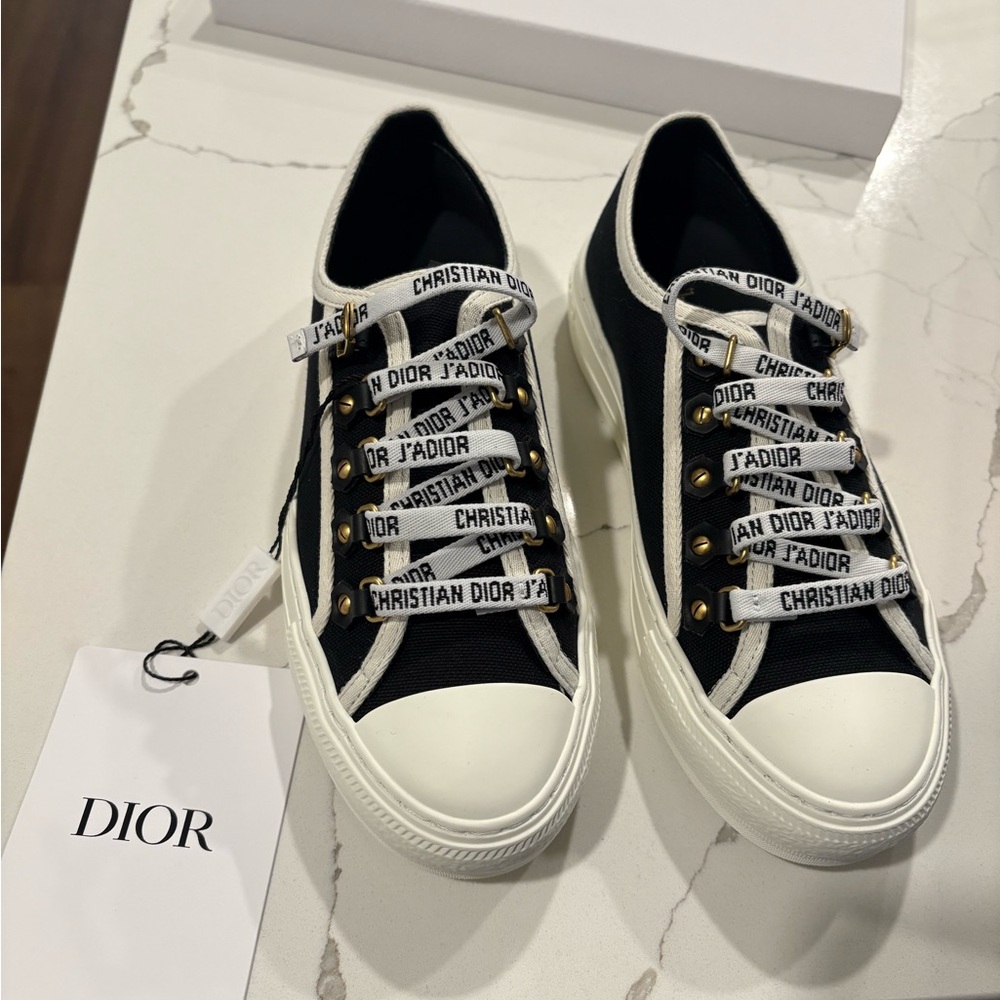 Dior Black and White Sneakers